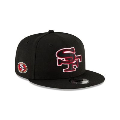 San Francisco 49ers Gorra | New Era NFL Logo Mix 9fifty Snapback Cap Mexico - Rojos